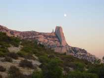 Paysage des Calanques de Marseille.