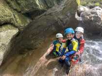 Photo de famille au canyon du Ternèze