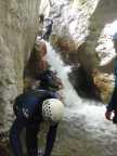 Les premiers rappels du canyon