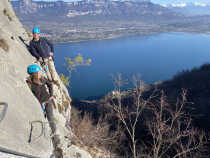 Vue incroyable sur le lac du Bourget