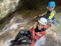 Canyoning en famille