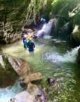 Un cadre verdoyant au canyon du Furon