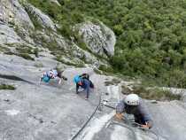 De belles verticalités à la Roche Veyrand