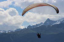 Vue sur la chaine de Belledonne