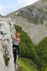 Avec le sourire, via ferrata de Chironne