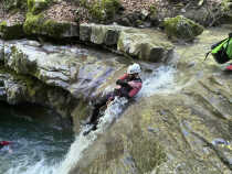 Toboggan du canyon d'Angon