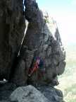 Descente en rappel