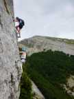 Via ferrata dans un joli cadre