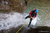 Descente en rappel