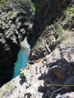 Via ferrata du barrage de Sautet