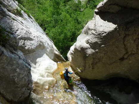 Ecouges upper part, Vercors range, near Lyon and Chambéry
