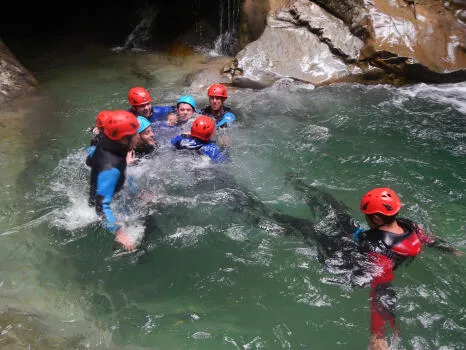 Ecouges complete course, clear water! Near Grenoble and Lyon, Vercors range