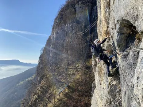 La P'tchi, via ferrata