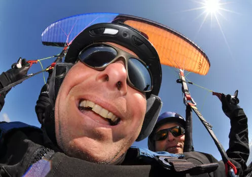 Ambiance décontracte pendant le vol