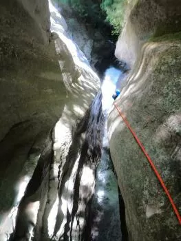 Grand rappel de 70mètres