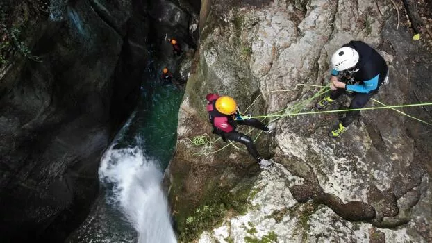 Canyon du Furon, partie haute