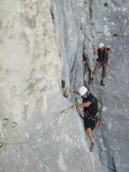 Via ferrata de Jules Carret, Massif des Bauges, Proche de Chambéry