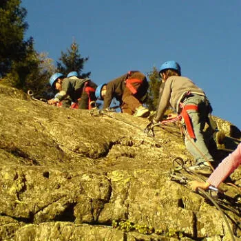 Waterfall via ferrata, perfect for beginners! Alpe du Grand serre, close to Grenoble and la Mure