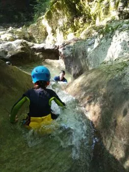 Petits toboggan aquatique