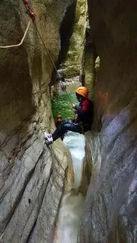Passage acrobatique.