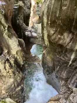 Canyon des gorges de Chailles