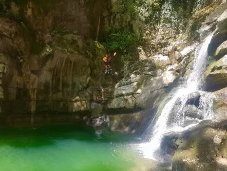 Beautiful water to jump in