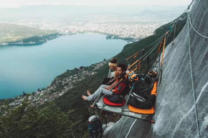Übernachtung am Felsen in Annecy - Sensation - 2 Personen