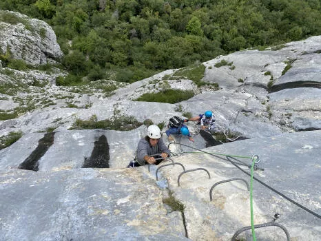 Passage d'un Surplomb