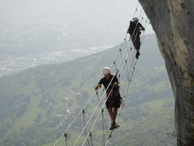 Via ferrata of Jules Carret, Bauges Range