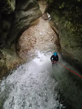 Watered rappel in Pissarde