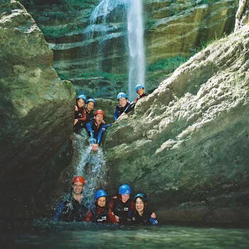 Canyon of Alloix Waterfall, Chartreuse Range