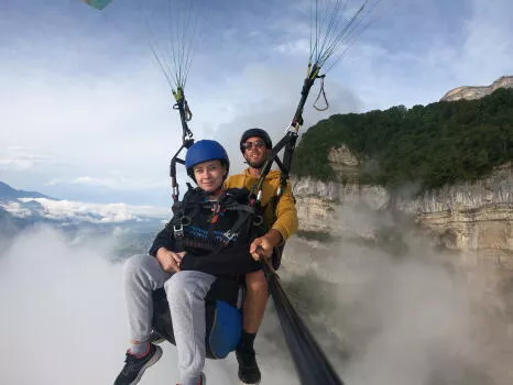 Vol parapente pour enfant à Grenoble