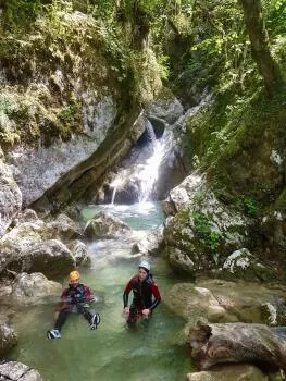 Little swim, Versoud canyon