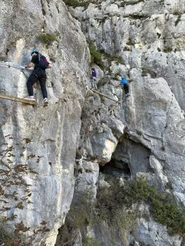 Via le P'tchi, Bauges mountain