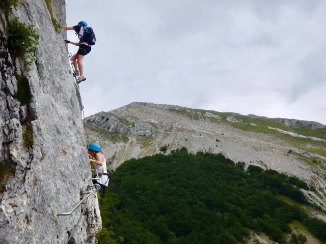 Vue sur le Rousset.