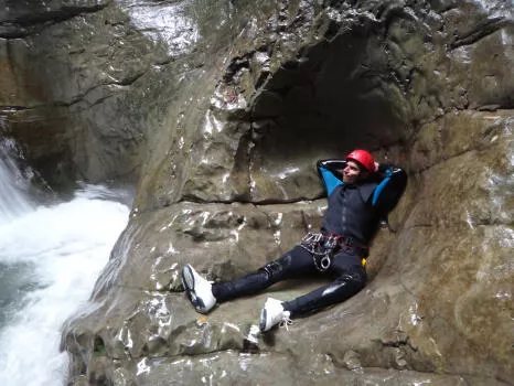 short break, Ecouges lower part, Vercors range