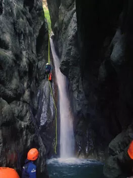 Proche de Grenoble, dans le sud est du Vercors, le canyon des Moules Marinières.