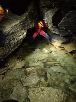 Cuves de Sassenage, Vercors, Isère.