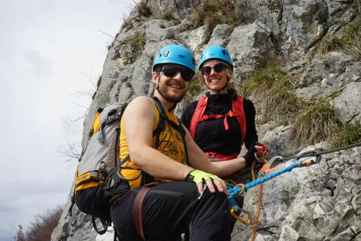 Cornillon via ferrata discovery