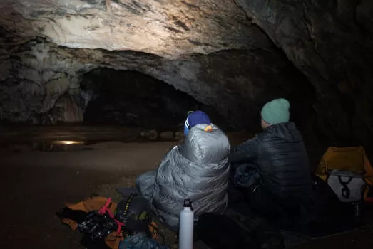 Installation du bivouac