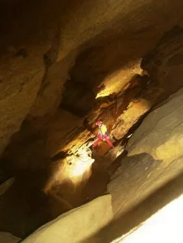 Grotte de Jujurieux, Ain.