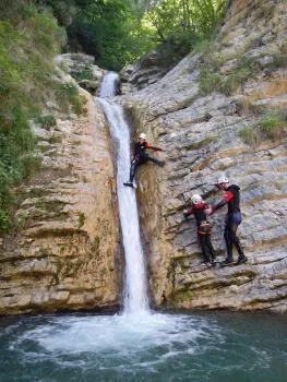 Toboggan au canyon des Moules Marinières