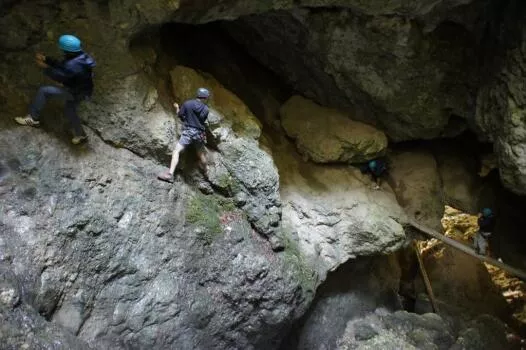 Petit passage acrobatique.