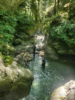 Canyon de Montmin près d'Annecy