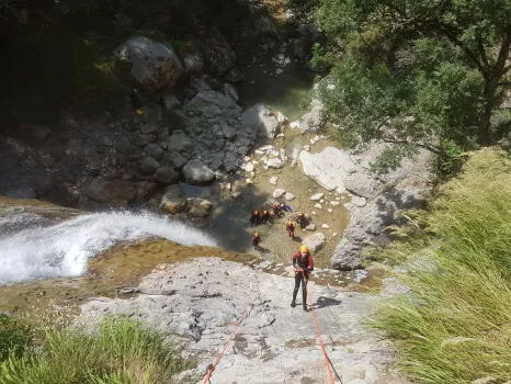 Ecouges canyon, Vercors mountain