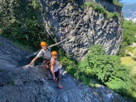 Via ferrata de la Bastille, Isère