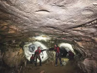 Traversée des tunnels souterrains