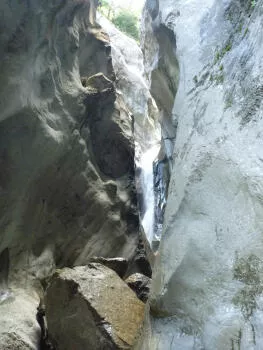 Ecouges upper part, Vercors range, near Lyon and Grenoble