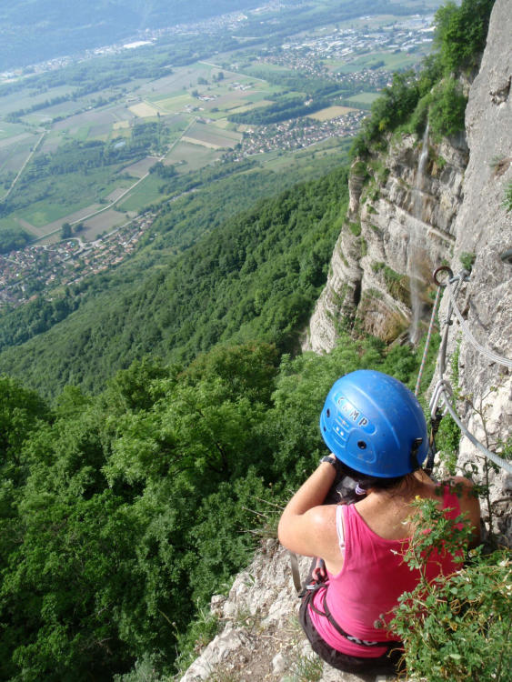Via Ferrata Oule Waterfall Les Lavandières Half Day Trip In - 