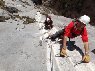 Via ferrata de la Roche Veyrand